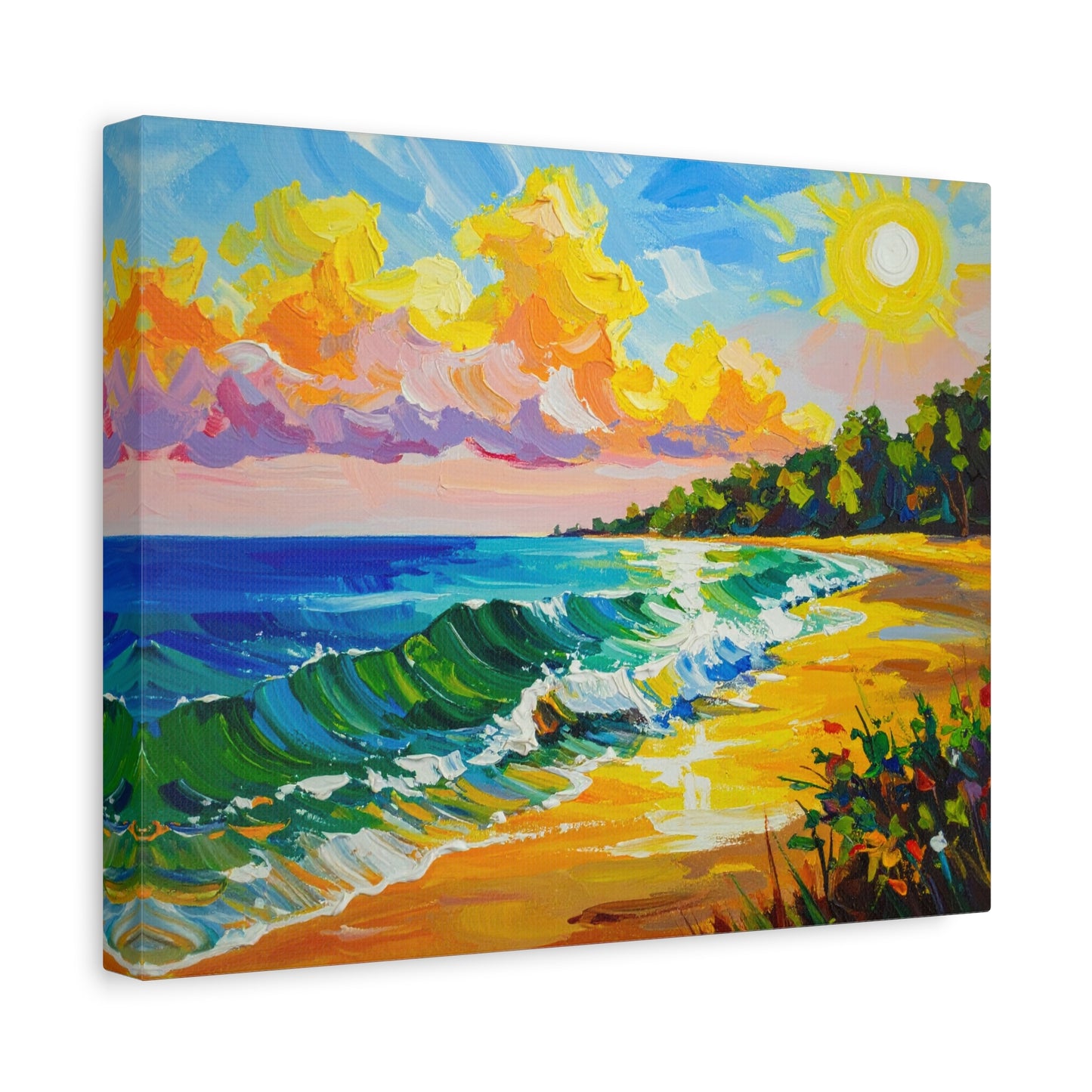 Tranquil Seacsape - Canvas
