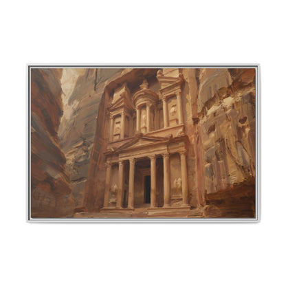 Petra - Framed Canvas