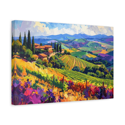 Italian Vineyard - Canvas