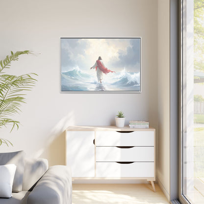 Faith Over Fear - Framed Canvas