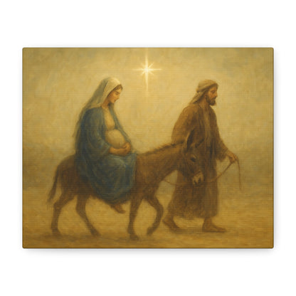 Journey to Bethlehem - Canvas