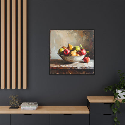 Farmhouse Fruit Bowl - Framed Canvas