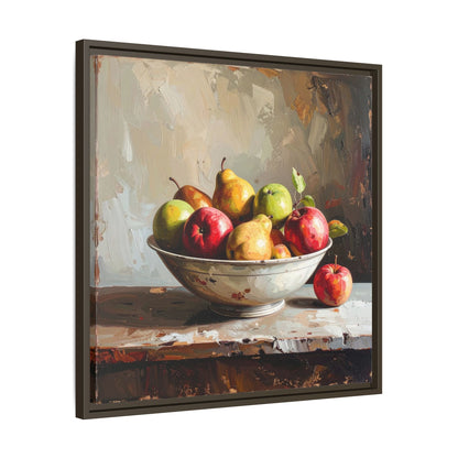 Farmhouse Fruit Bowl - Framed Canvas