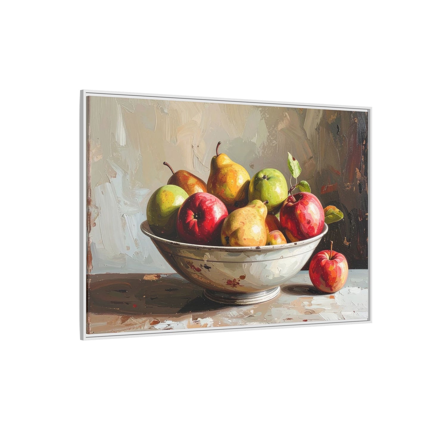 Farmhouse Fruit Bowl - Framed Canvas