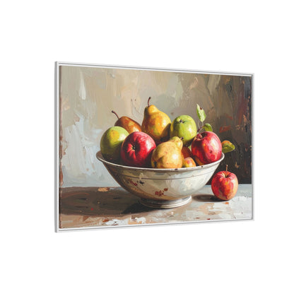 Farmhouse Fruit Bowl - Framed Canvas