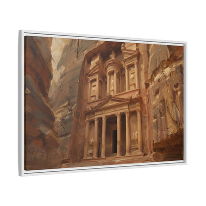 Petra - Framed Canvas