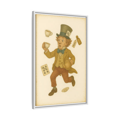 The Mad Hatter - Framed Canvas
