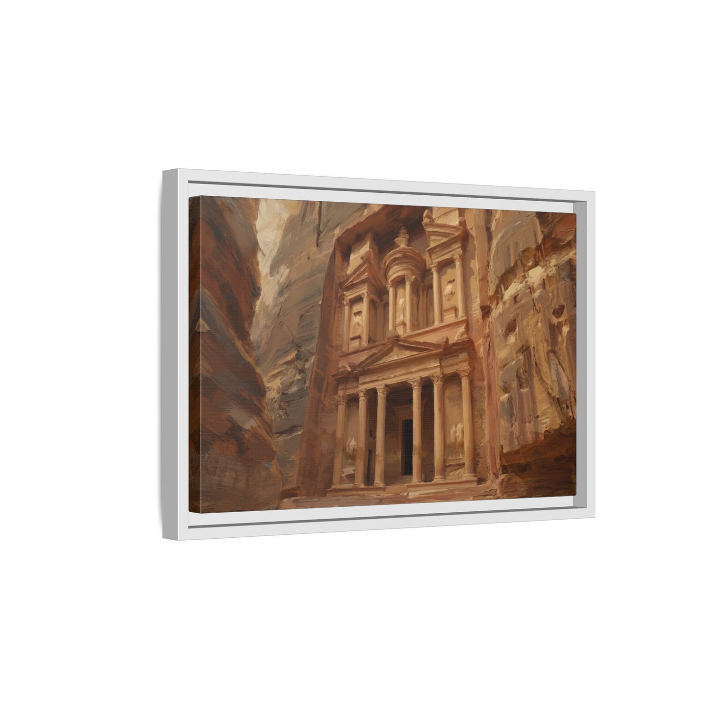 Petra - Framed Canvas