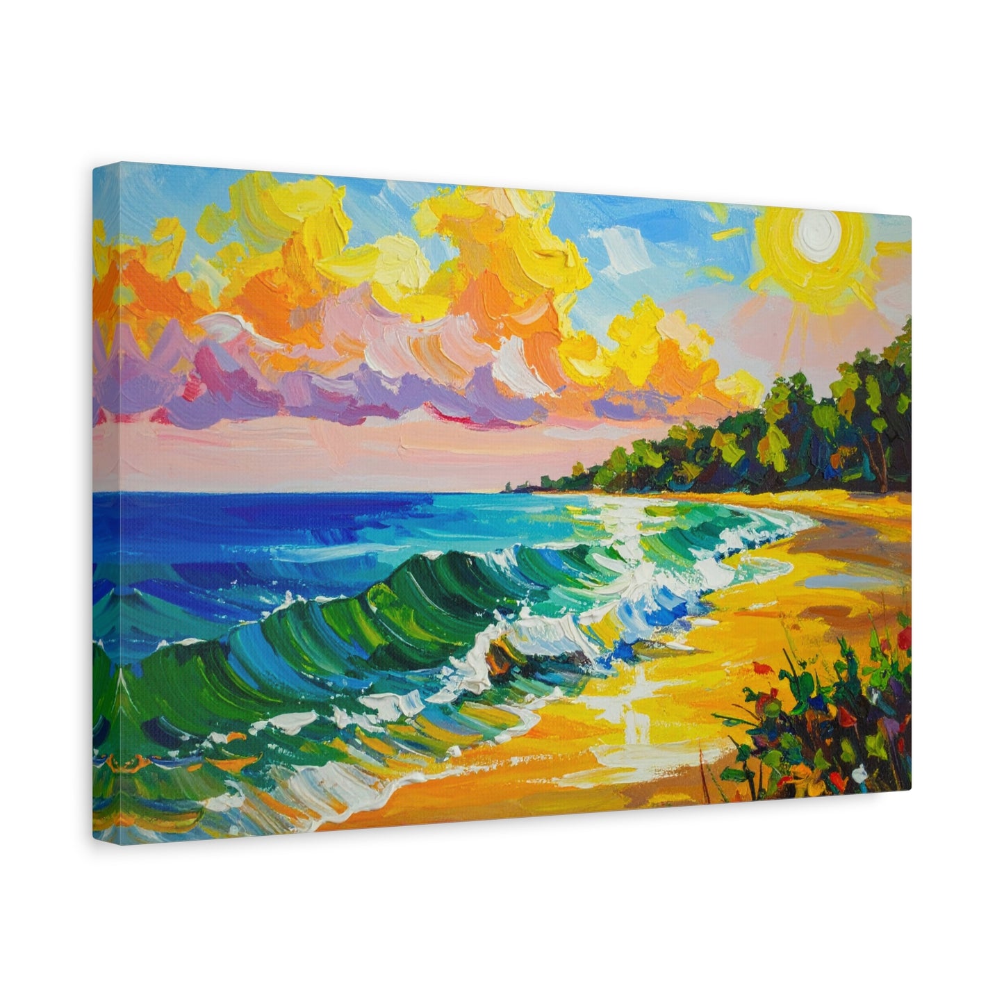 Tranquil Seacsape - Canvas