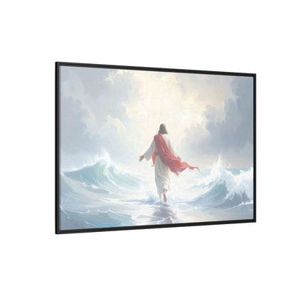 Faith Over Fear - Framed Canvas