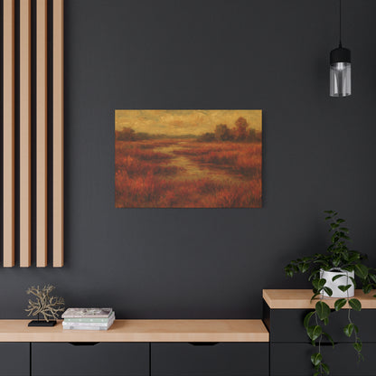 Fall Marsh - Canvas