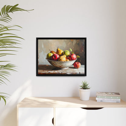 Farmhouse Fruit Bowl - Framed Canvas