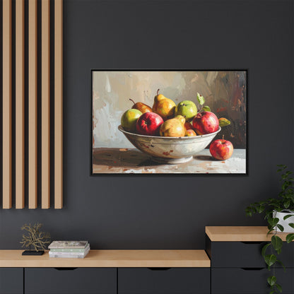 Farmhouse Fruit Bowl - Framed Canvas