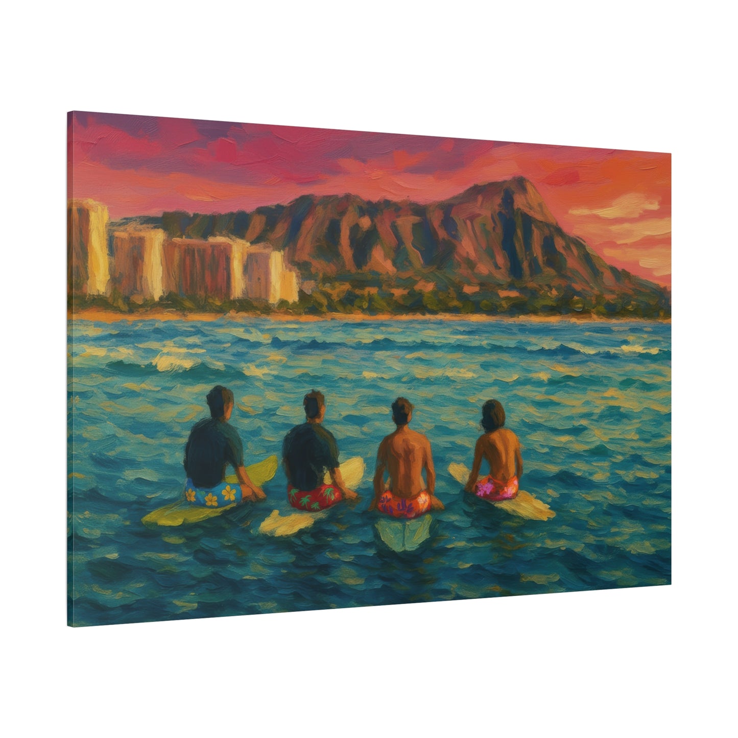 A Day On The Water Canvas