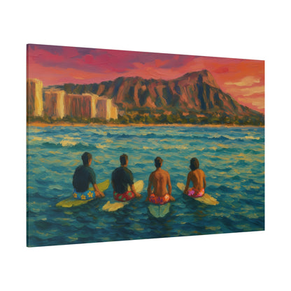 A Day On The Water Canvas