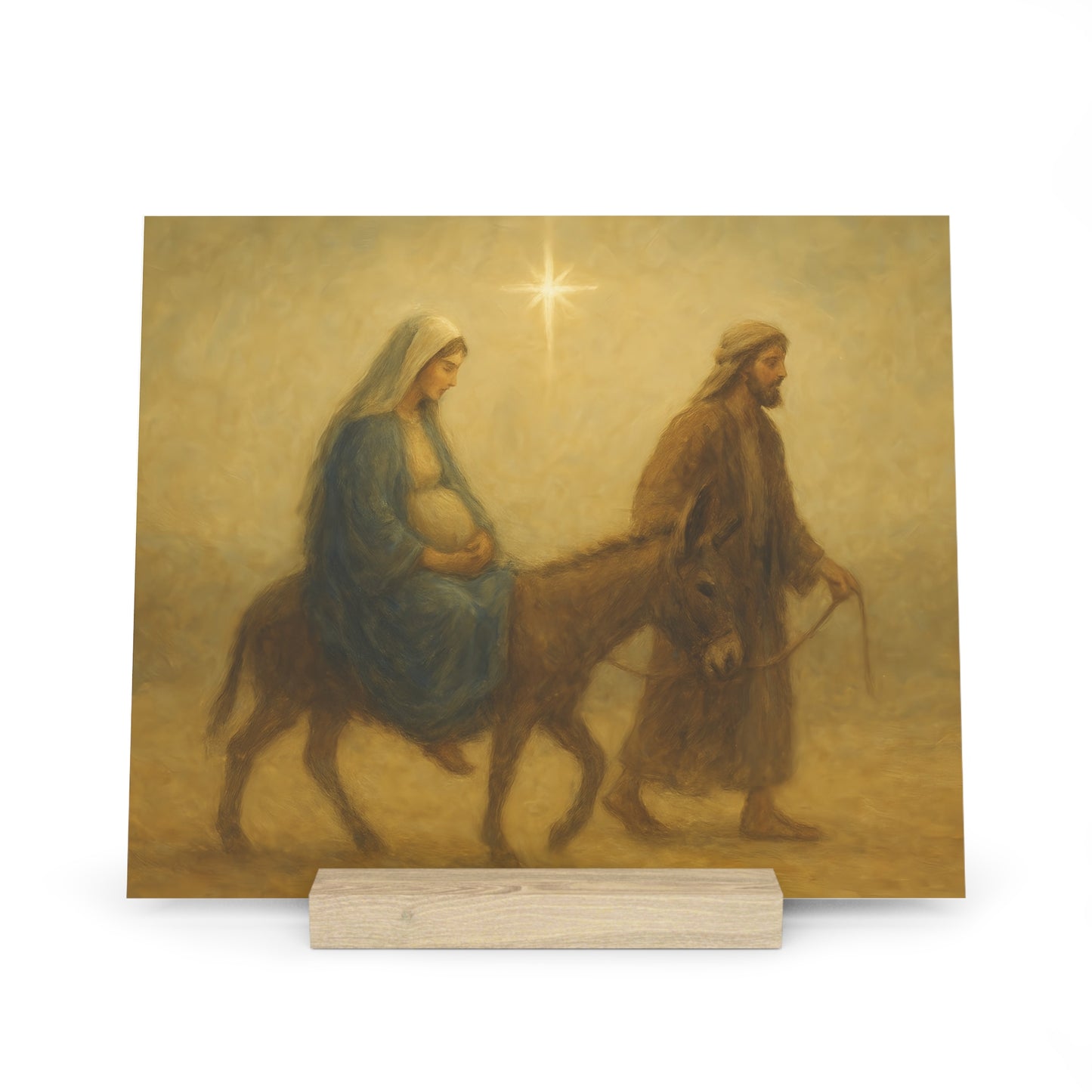 Journey to Bethlehem - Gallery Board with Stand