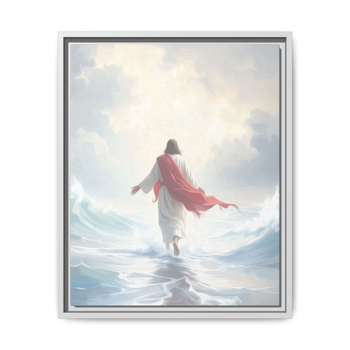 Faith Over Fear - Framed Canvas