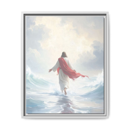 Faith Over Fear - Framed Canvas