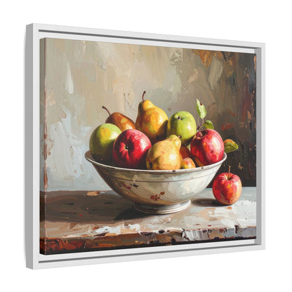 Farmhouse Fruit Bowl - Framed Canvas