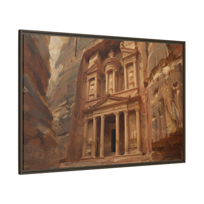 Petra - Framed Canvas