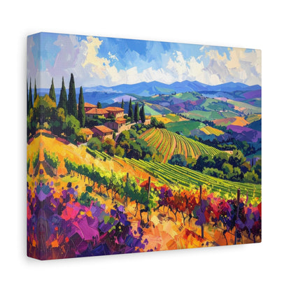 Italian Vineyard - Canvas