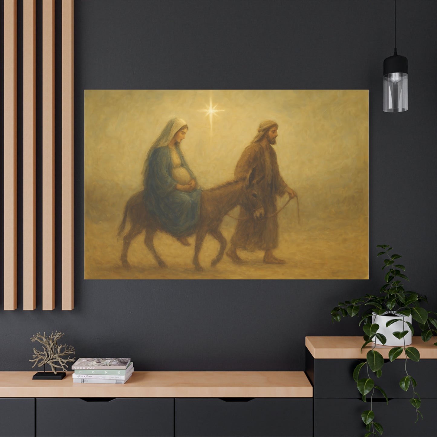 Journey to Bethlehem - Canvas