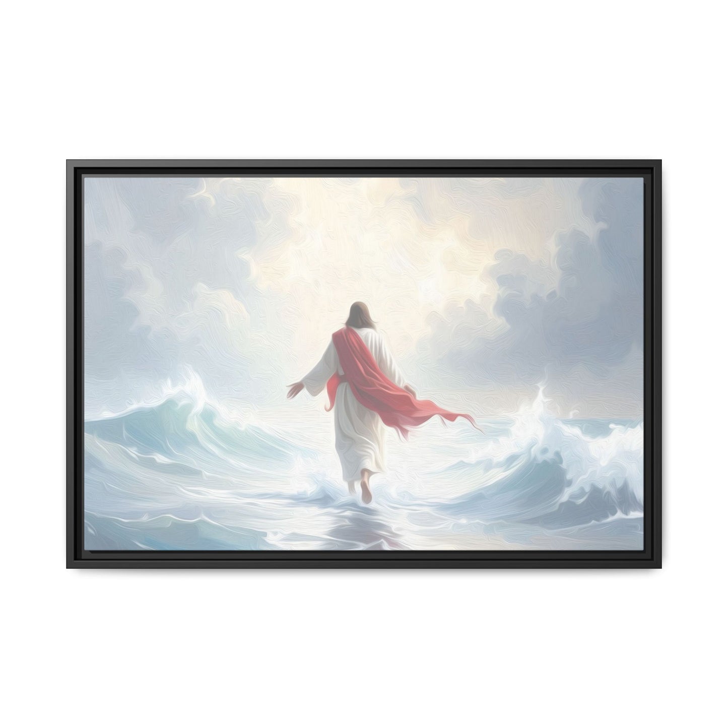 Faith Over Fear - Framed Canvas