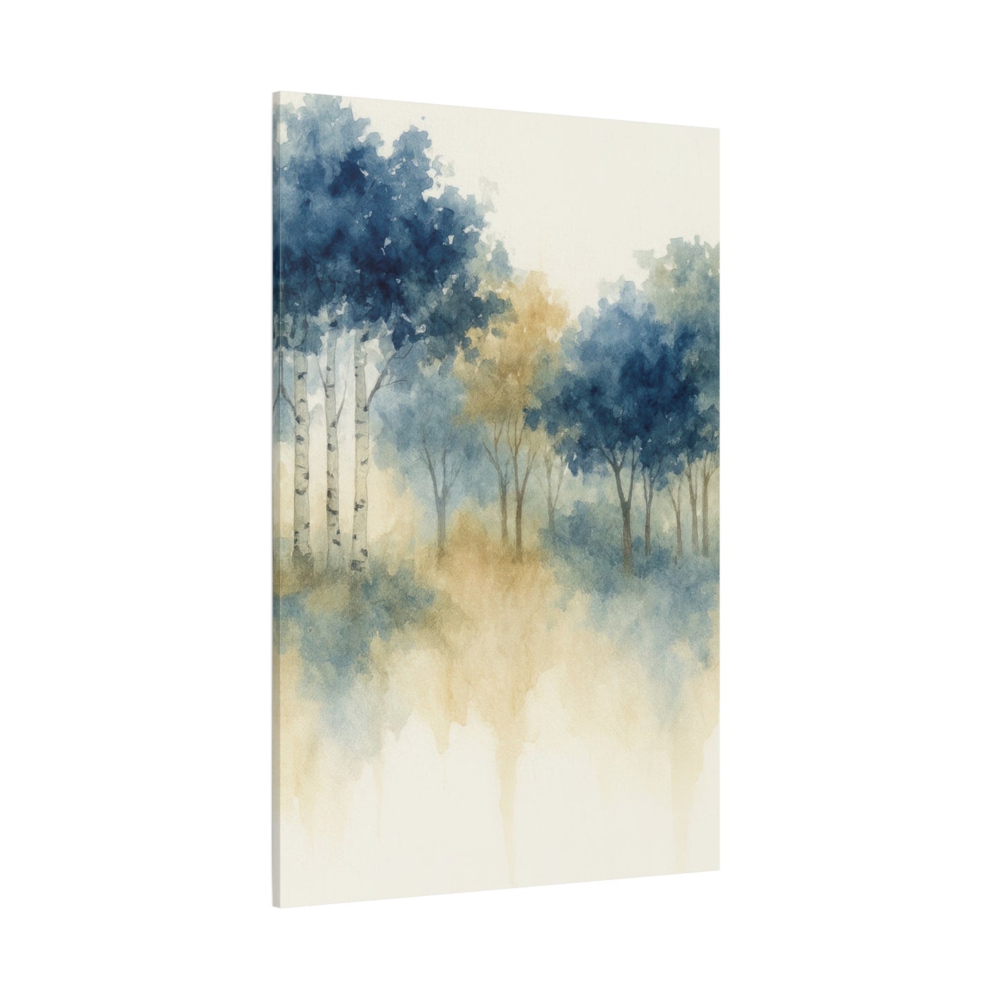 Floating Aspen and Birch Forest Canvas