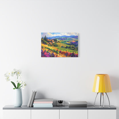 Italian Vineyard - Canvas