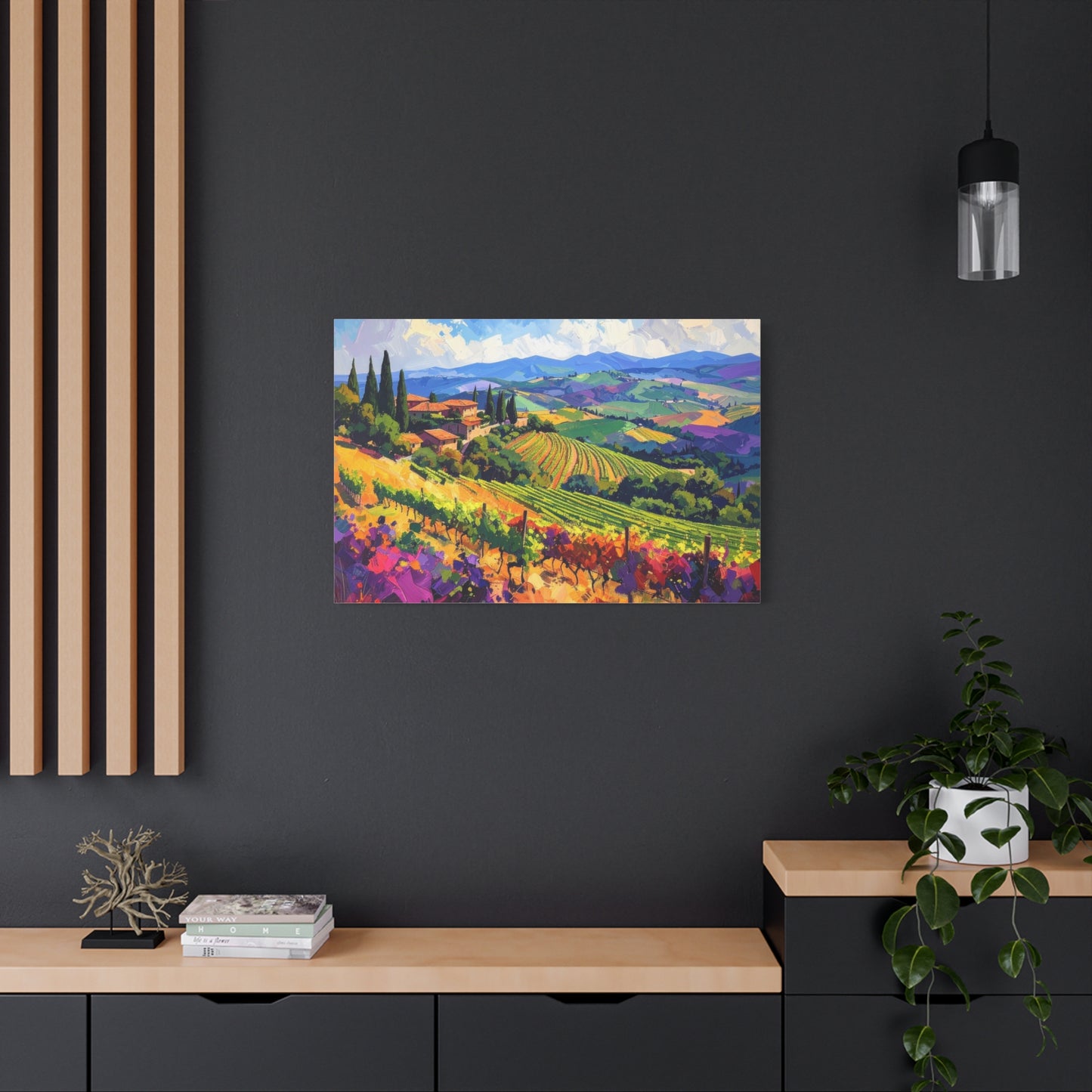 Italian Vineyard - Canvas