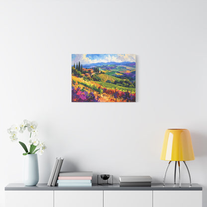 Italian Vineyard - Canvas