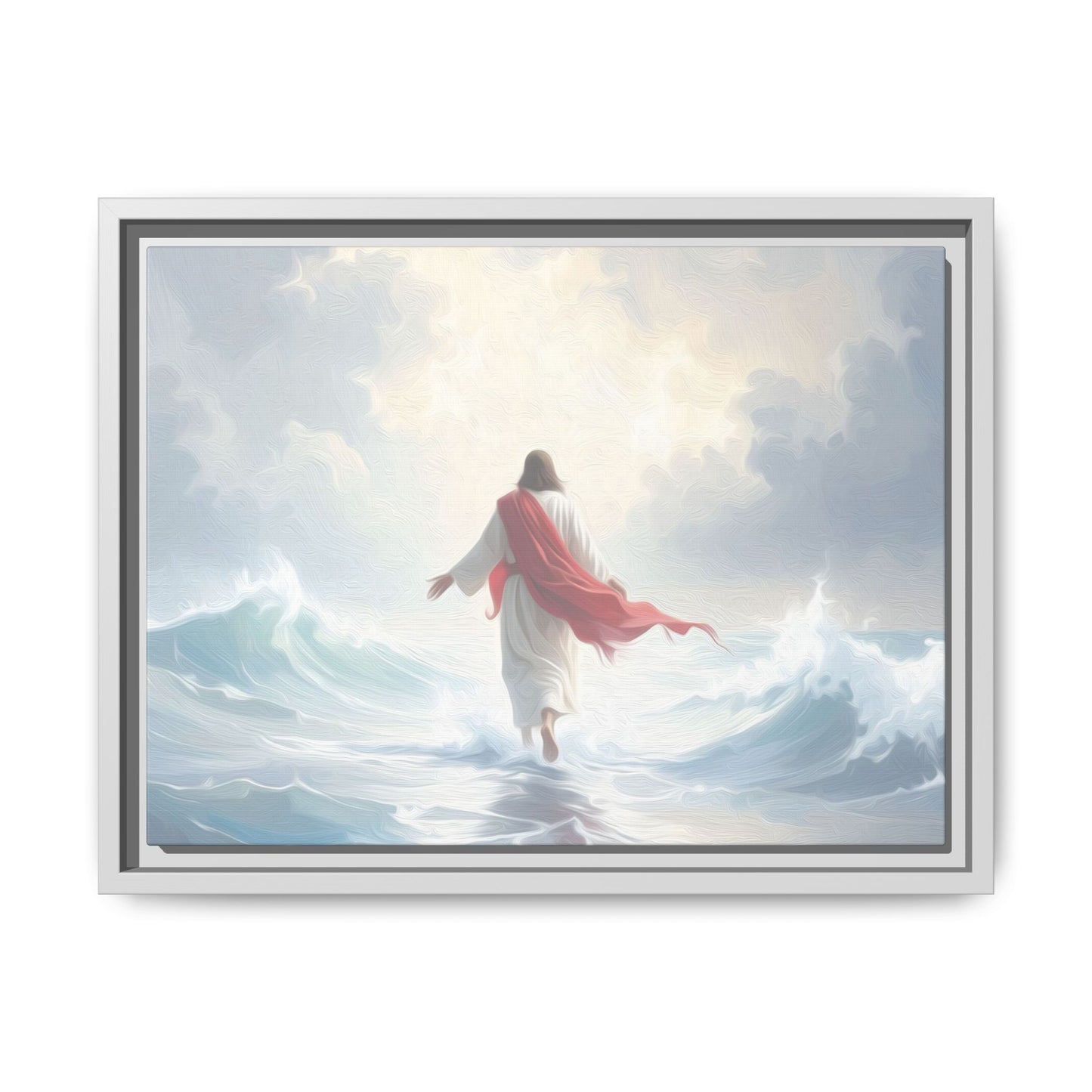 Faith Over Fear - Framed Canvas