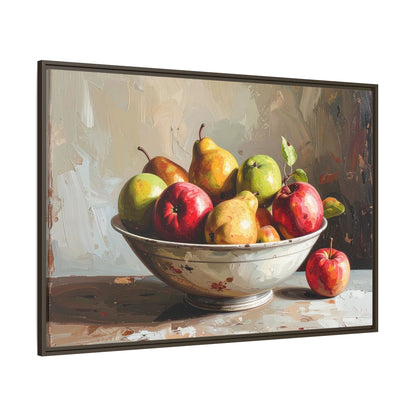 Farmhouse Fruit Bowl - Framed Canvas