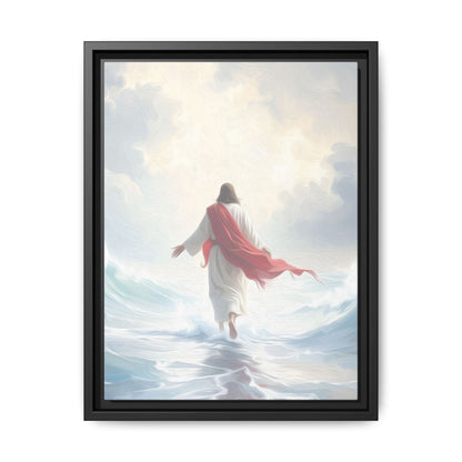 Faith Over Fear - Framed Canvas