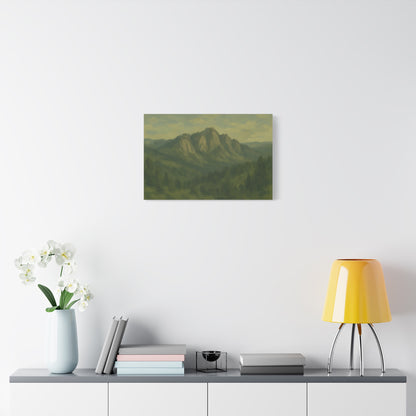 Green Mountains Canvas