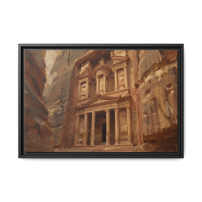 Petra - Framed Canvas