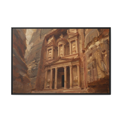 Petra - Framed Canvas