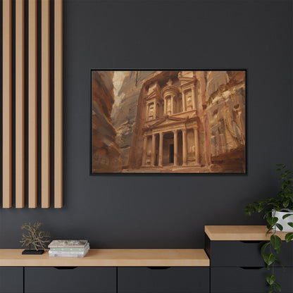 Petra - Framed Canvas