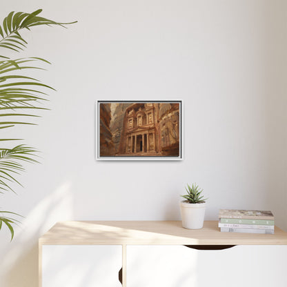 Petra - Framed Canvas