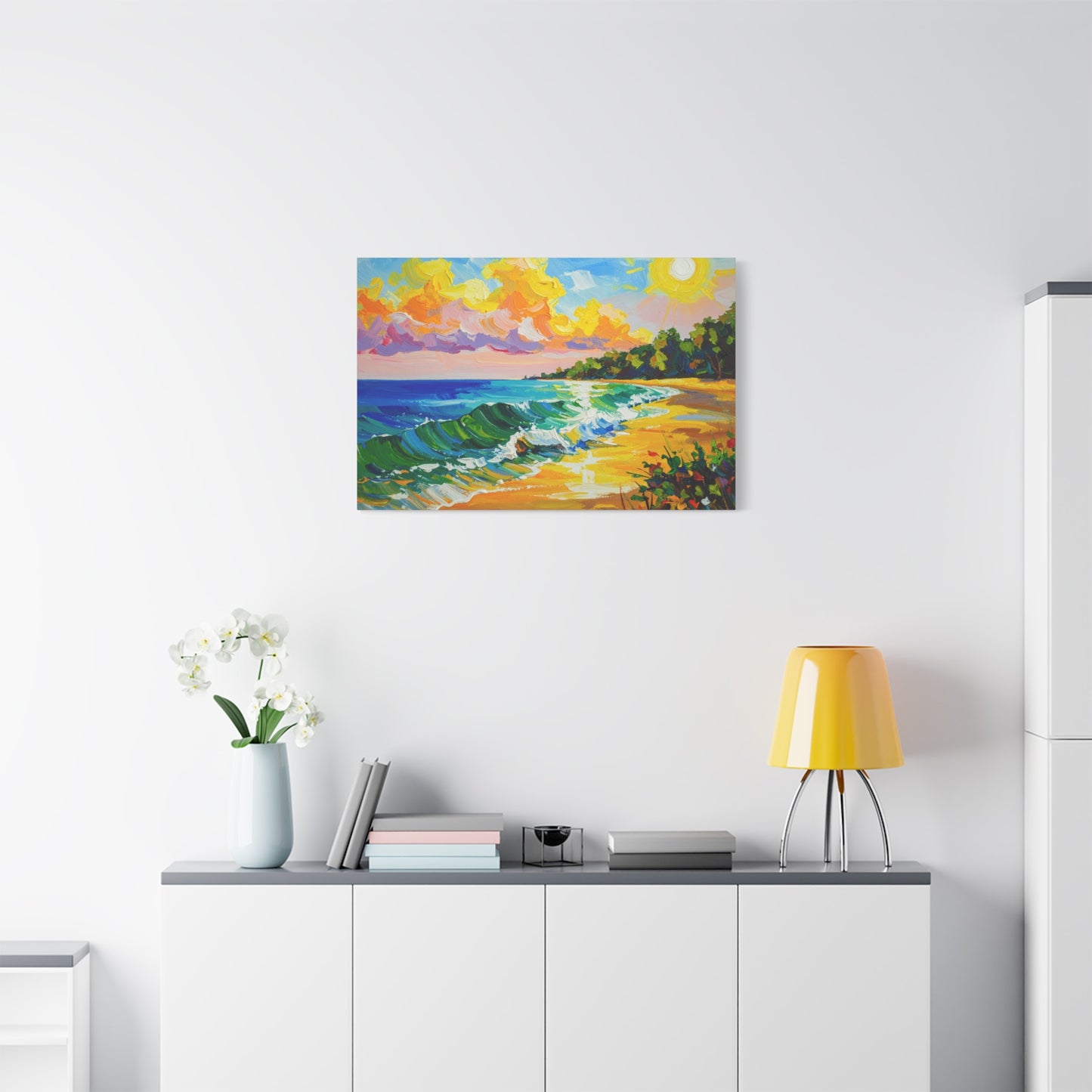 Tranquil Seacsape - Canvas