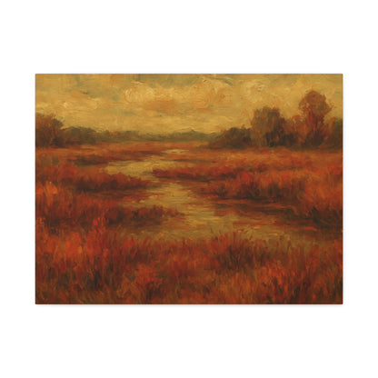 Fall Marsh - Canvas