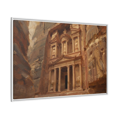 Petra - Framed Canvas