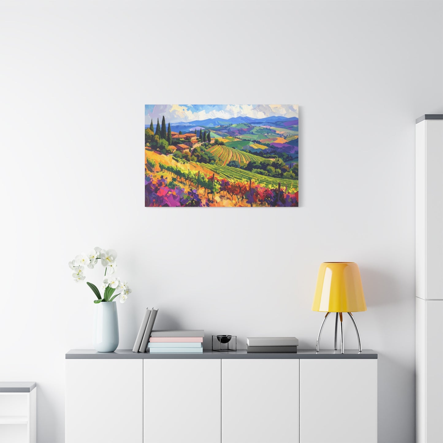 Italian Vineyard - Canvas