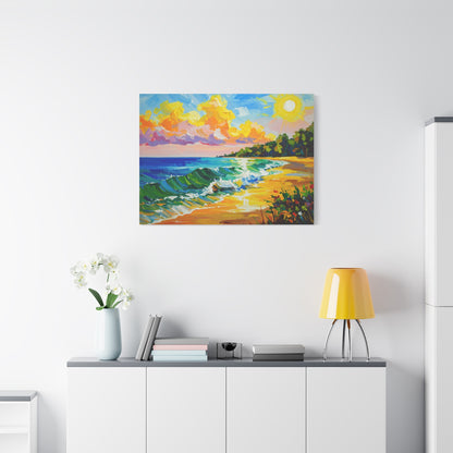 Tranquil Seacsape - Canvas