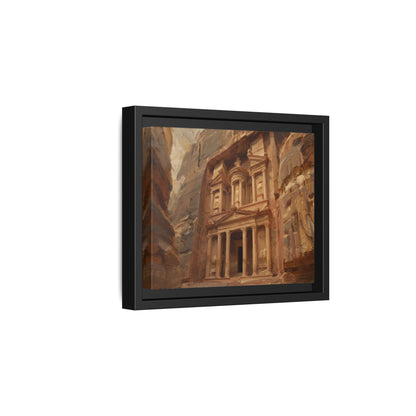 Petra - Framed Canvas