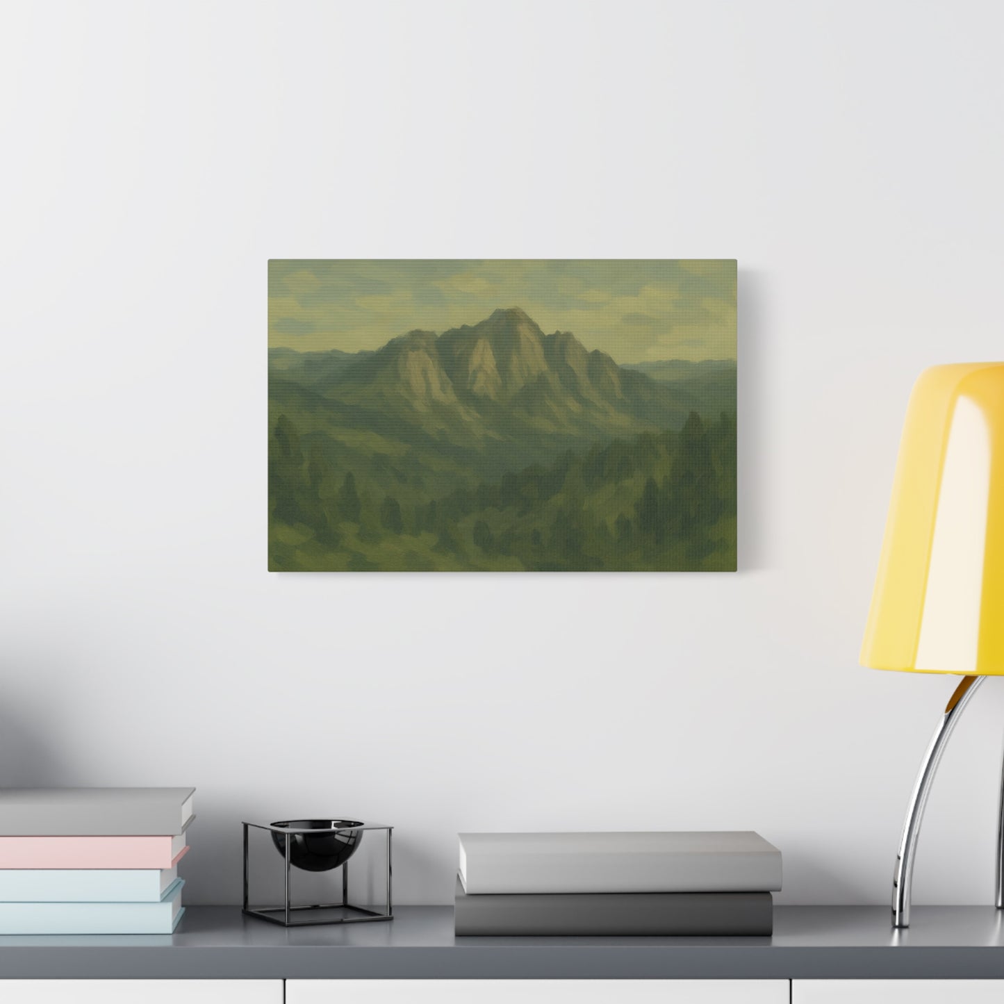 Green Mountains Canvas