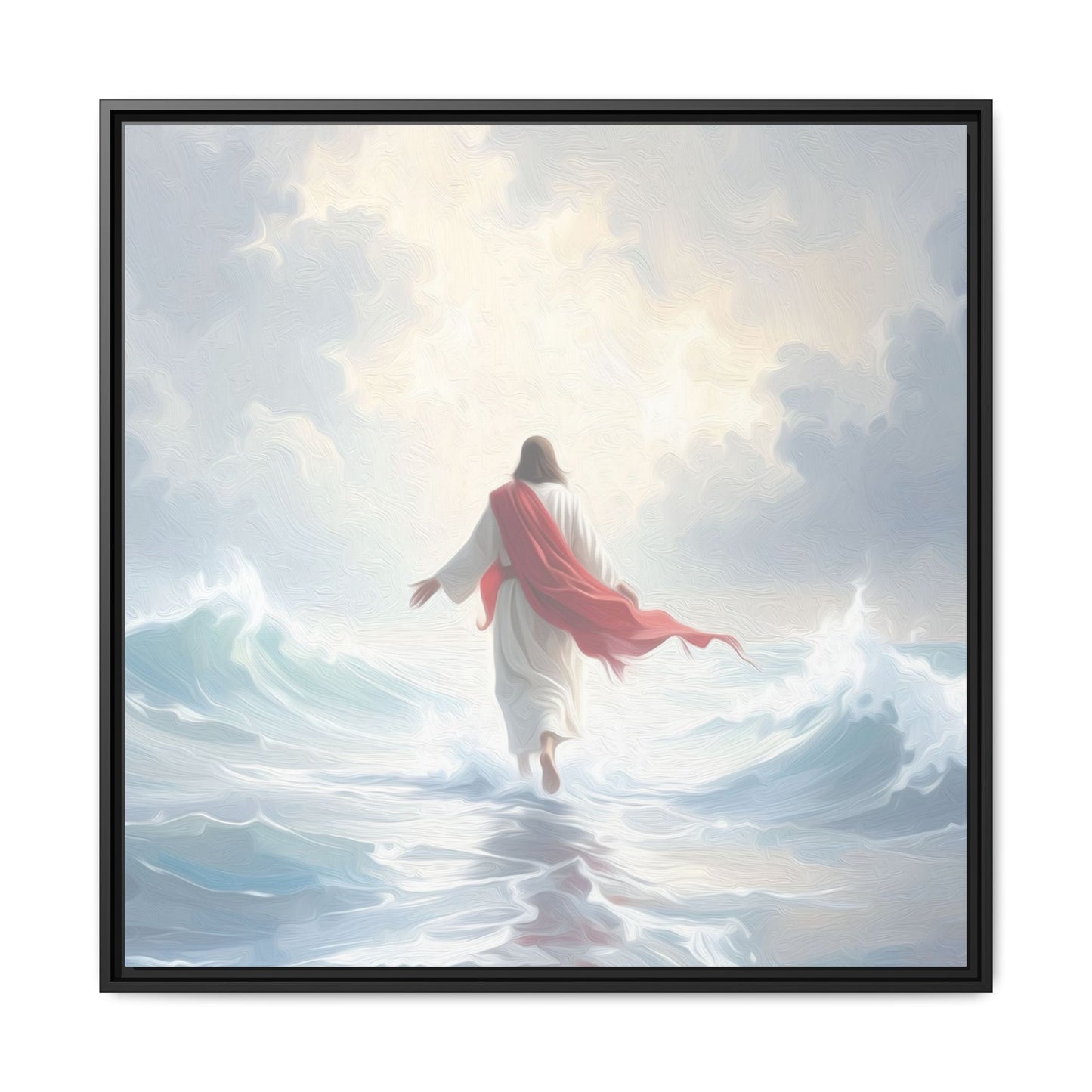 Faith Over Fear - Framed Canvas