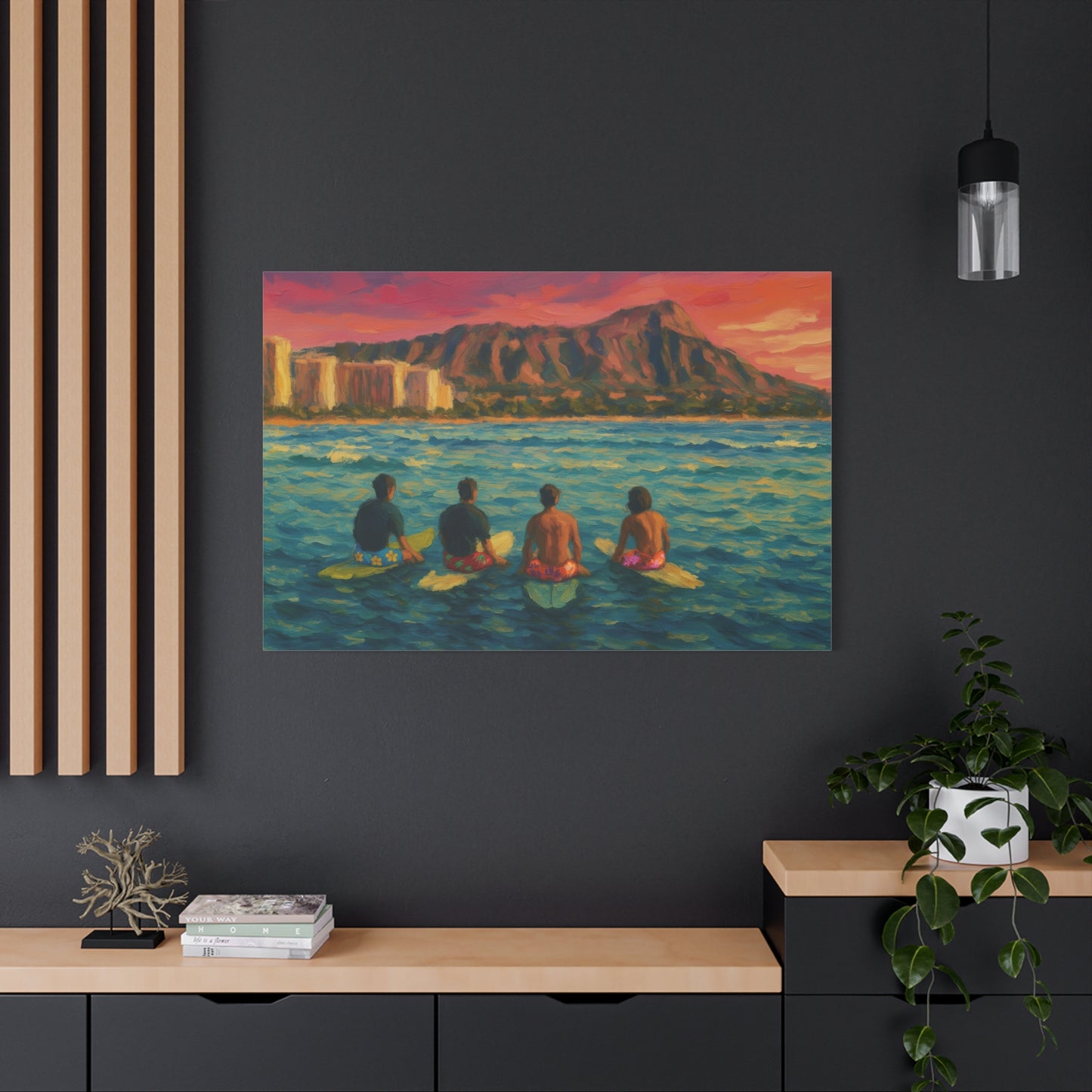 A Day On The Water Canvas