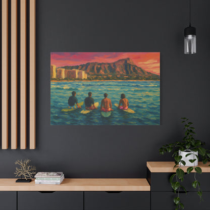 A Day On The Water Canvas