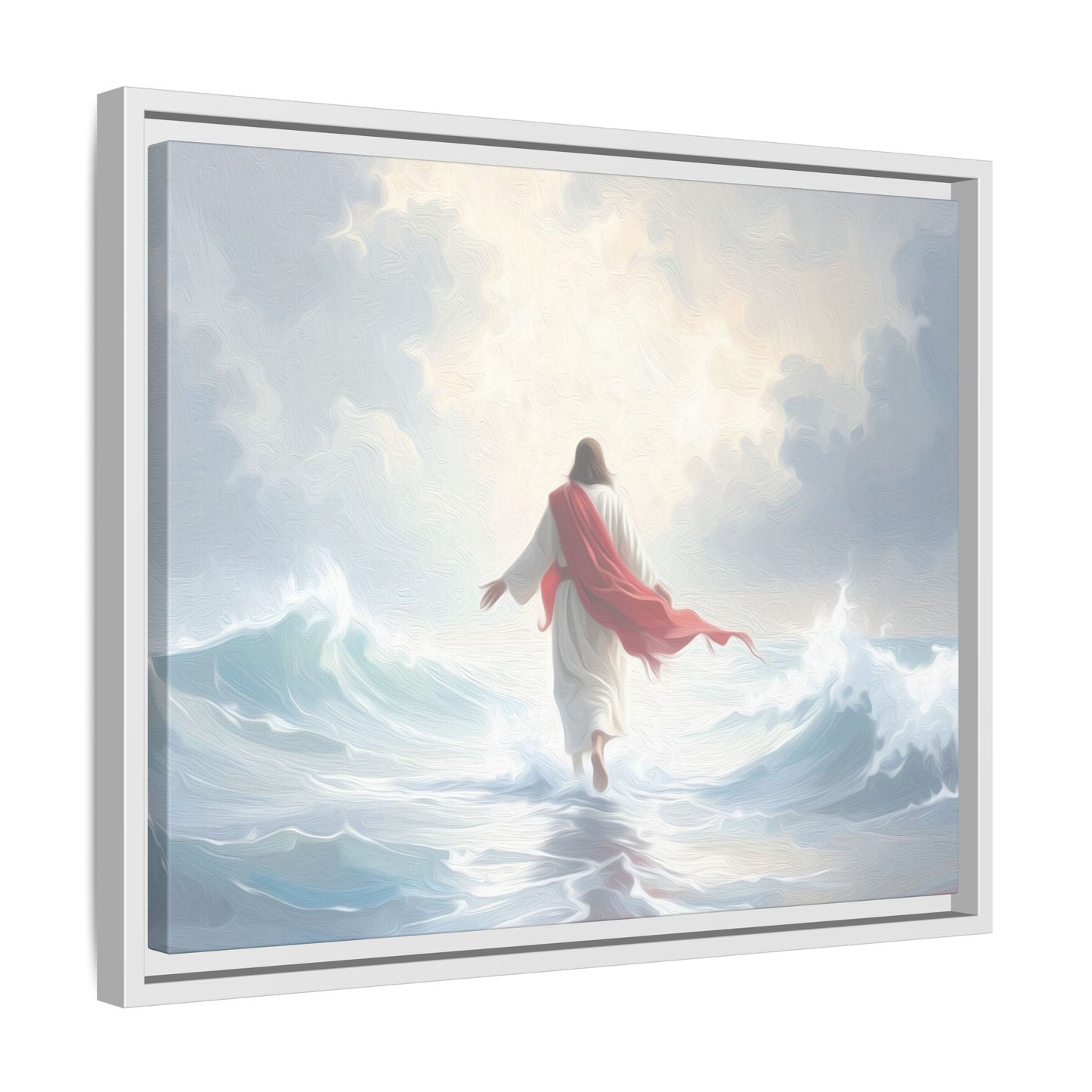 Faith Over Fear - Framed Canvas